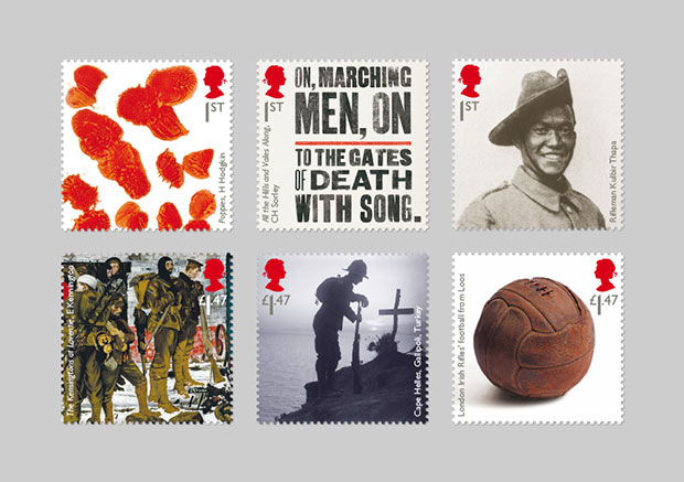Hat-Trick's latest WW1 Royal Mail stamp range
