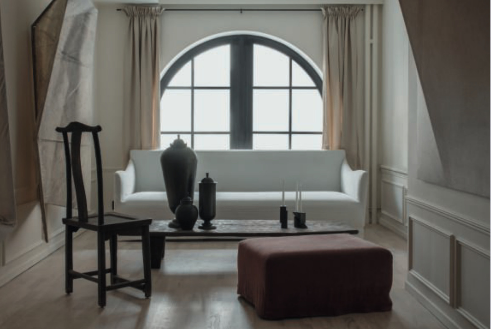 Torsgatan. Private Residence/Showroom, Living Room Stockholm, Sweden 2019