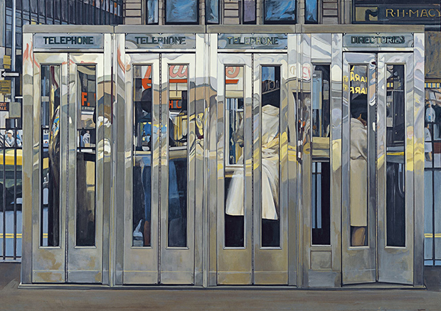 Telephone Booths (1968) by Richard Estes
