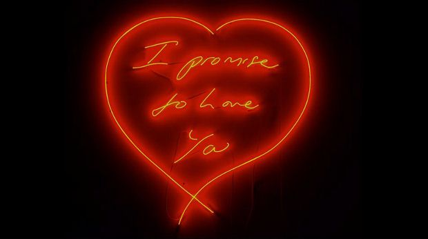 I Promise To Love You (2007) by Tracey Emin