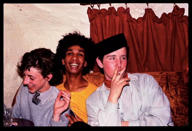 Jeremy Healy (Haysi Fantayzee), Andy Polaris (Animal Nightlife), Unknown. From Bowie Nights at Billy's Club, London, 1978. Copyright the artist, courtesy Sadie Coles HQ, London