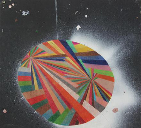 untitled (circle color burst) (2008) by Alicia McCarthy
