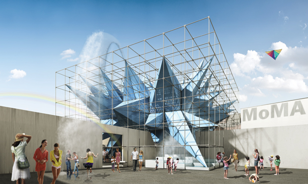 HWKN (HollwichKushner) winner of the 2012 Young Architects Program (YAP) at MoMA PS1 in NY 
