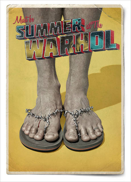MARC USA's summer campaign for The Warhol Museum