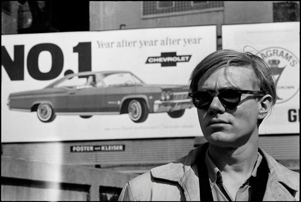 David McCabe, Andy in a street of New York City (spring 1965) 