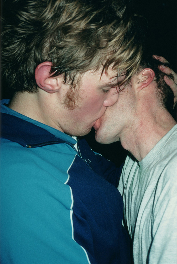 The Cock (Kiss) 2002 by Wolfgang Tillmans as reproduced in our Contemporary Artist Series book by the artist