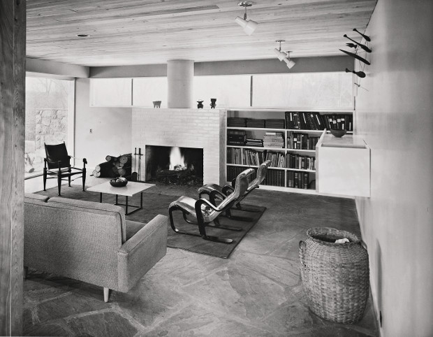 Breuer House New Canaan II, New Canaan, Connecticut, 1951 by Marcel Breuer. From our new Breuer book
